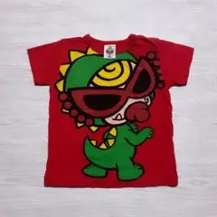 « 新品 » ヒステリックミニ ミニラ 恐竜 半袖 Tシャツ 赤 90