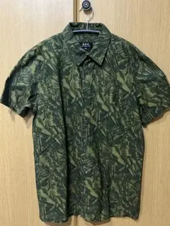 APC 迷彩柄 半袖シャツ