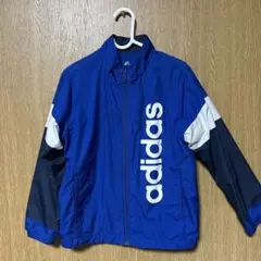 adidas ジャケット 120cm 青