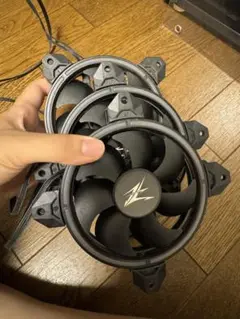 120mm PCファン 3基セット