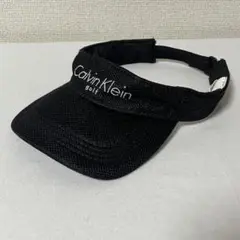 Calvin Klein GOLF カルバンクライン ゴルフ　サンバイザー　黒
