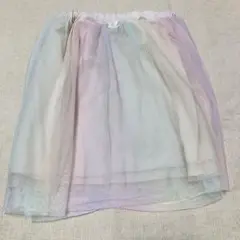 チュールスカート　120センチ　女の子　キッズ　西松屋