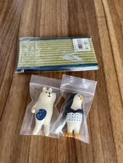 concombre　コンコンブル　ペンギンと白くま　畳　お昼寝　夏セット