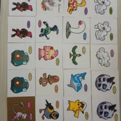 ポケモンパンポケモンシール20枚セット