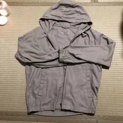 AeroCluster カーキコットンパーカー L