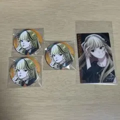 ビバレン ビバセカ あいのすけ 缶バッジ クリカ クリアカード セット