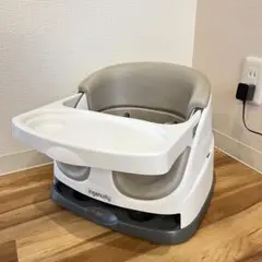 【美品】Ingenuity ベビーチェア グレー 椅子 テーブル付き