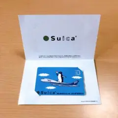 【激レア】東京モノレールＡＮＡ提携記念のSuica ANA JAL 東京モノレール提携記念suica 機内販売 限定品