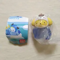 サンリオキャラクターズ つるりん南極フィギュア ガチャ ポムポムプリン