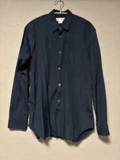 COMME des GARÇONS ネイビー長袖シャツ M