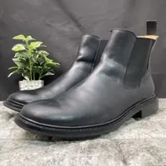 ✨美品 COLEHAAN 【26.0】チェルシーブーツ 本革 レザー ブラック