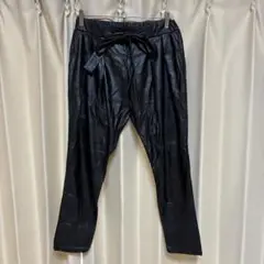 【美品】603MIDWEST　パンツ　ポリウレタン素材　皮パン