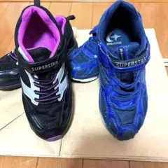 MOONSTAR 子供　男子　21.0EEスニーカー2足セット