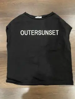 OUTERSUNSET/アウターサンセット 20OS-PL-03 Tシャツ  ブラック系 F レディース 2025年最新】outersunset レディース 半袖(Tシャツ) Tシャツ
