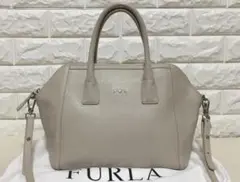 no10117 FURLA フルラ 2way 本革 レザー ショルダー バッグ
