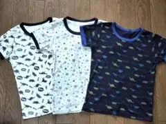 男の子　アンダーシャツ3枚セット 130cm