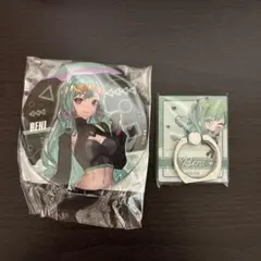 ぶいすぽ　スマホリング　缶バッジ　八雲べに