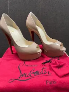 クリスチャンルブタン LADY PEEP 150 PATENT CARF