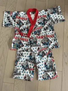 BABYDOLL スーパーマン 甚平 アメコミ 100cm