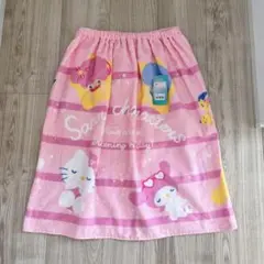 巻きタオル サンリオ プールタオル60cm