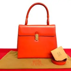 ほぼ未使用 極美品 ロエベ アナグラム カーフレザー 2way ショルダーバッグ