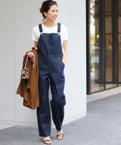 IENA LA BOUCLE レースアップオーバーオール イエナブークル