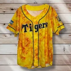 Tigers タイガースユニフォーム 炎模様 フリーサイズ
