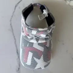 メッシュバイザー 白赤グラフィック