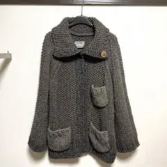 タカヒロミヤシタ ザ ソロイスト フィッシャーマン カウチンニット ジャケット