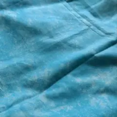 ブルーの生地