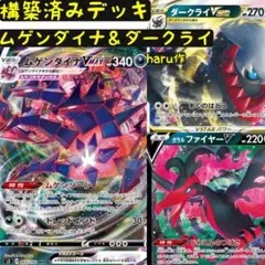 構築済みデッキ ムゲンダイナ&ダークライ ガラルマタドガス型
