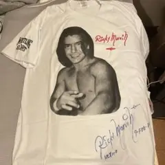 Ricky Marvin サイン入りTシャツ CMLL
