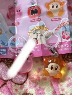 【新品】星のカービィ、ワドルディ　めじるしチャーム2点セット