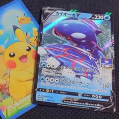 ポケモンカード　カイオーガv　ジムプロモーションカード　スリーブ