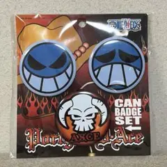 【希少】ワンピース　缶バッジ　エース　3個セット