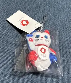 招き猫マスコット大阪・関西万博エンブレム
