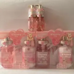 u0026honey アンドハニー プーさん シャンプー ヘアオイル 4点セット