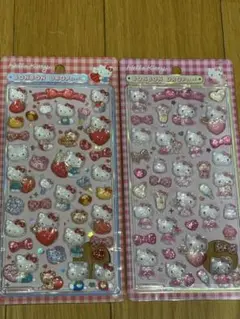 ボンボンドロップシール サンリオ　キティ2種
