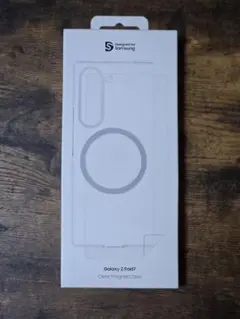 Galaxy Z Fold7 Clear Magnet Case 新品未開封。
