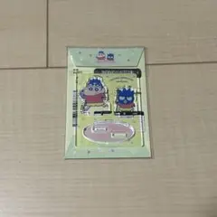 クレヨンしんちゃん×はぴだんぶい アクリルスタンド バッドばつ丸