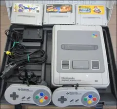 10m721fr SFC スーパーファミコン 本体一式 ケース ソフト3本付き