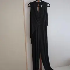エンマアンドミシェル ブラック ジャンプスーツ L
