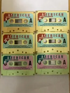 小林克也アメリカン1から6巻カセットテープセット