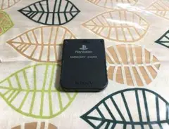 PS1　プレイステーション1用　ソニー純正　メモリーカード　ブラック