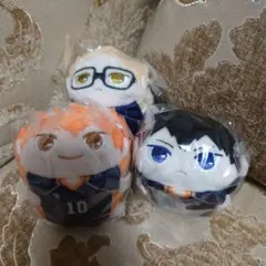 ハイキュー！！　ぽてコロマスコット　日向翔陽　影山飛雄　月島蛍