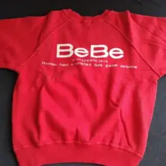 BeBe トレーナー 120サイズ レッド