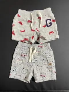 baby GAP ショートパンツ 6-12ヶ月 2枚セット