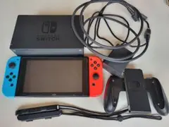 Nintendo Switch 本体 青/赤 Joy-Con　箱なし