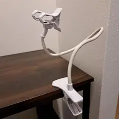 ホワイト フレキシブルスマホホルダー
