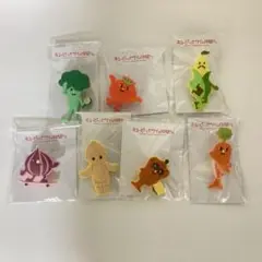 新品未開封 キューピーとヤサイな仲間たち ラバークリップ 7種 非売品